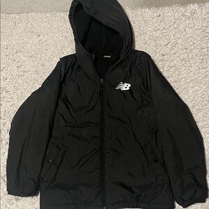 New Balance Kids Black Puffer Jacket